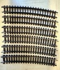 Arnold N, 0154, 6 gebogene Gleise, braun, R 400, 15 °, Neuwertig, Unbenutzt!