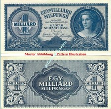 UNGARN HUNGARY EGYMILLIARD