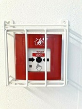 Feuermelder Schutzkorb Handfeuermelder CO2 Auslösung Not Aus Druckknopfmelder 