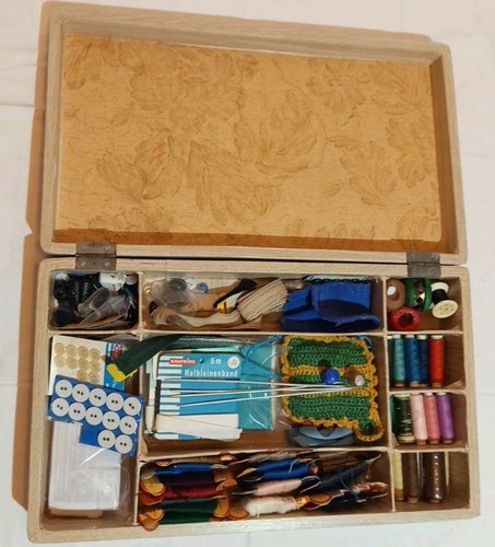 Nähbox nähkasten konvolut - nähbox,