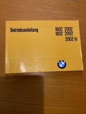 BMW Betriebsanleitung 1602 bis