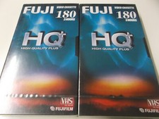 66747 - FUJI HQ+ E-180 - 2 VHS
