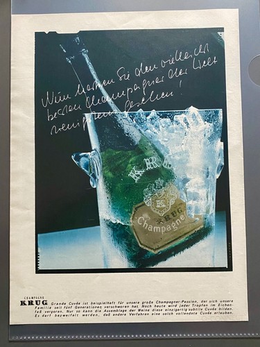 Krug champagner grande cuvée - krug,