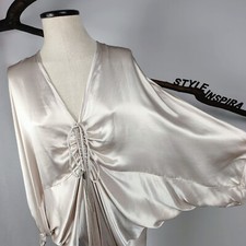 Zara Tunika Kleid Kaftan Satin