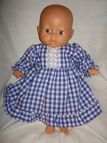 Handgefertigtes gingham blau - handgefertigtes,