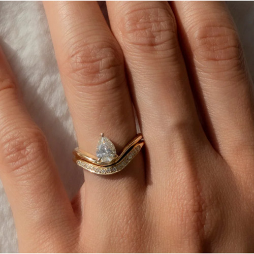 14k gelbgold diamant - gelbgold,