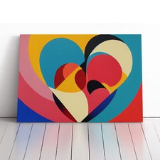 Abstrakte Kunst Liebe Herz