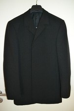 HERREN SAKKO ANZUG Gr. 98 schwarz HOCHZEIT ABSCHLUSSBALL BUSINESS FEST chic edel