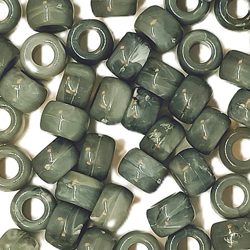 9x6mm rauch schwarz acryl pony - rauch,