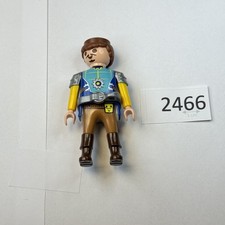 Playmobil Asia Ritter Blau Gelb Zahnrad Figur Ritter Knappe Krieger P-2466