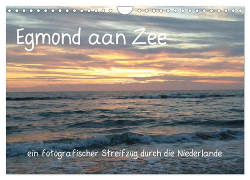 Egmond aan zee wandkalender - zee, (wandkalender