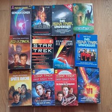 STAR TREK 12 BÜCHER  HEYNE DEUTSCH Sehr guter  ZUSTAND