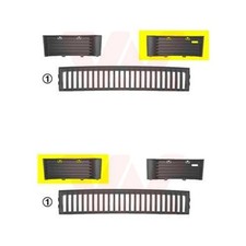 2X VAN WEZEL BLENDE GITTER