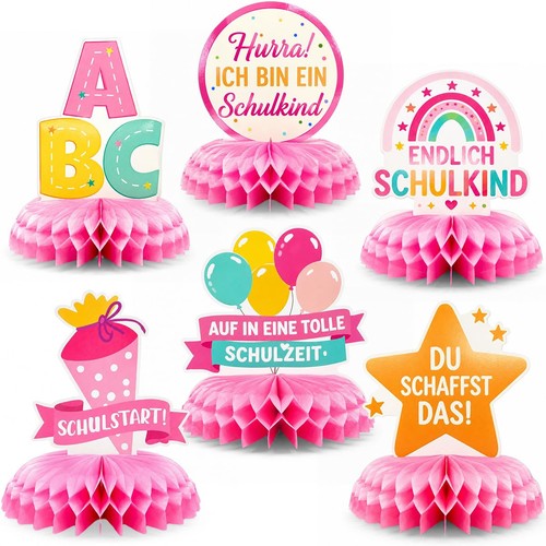 Tischdeko einschulung stück - einschulung, 6