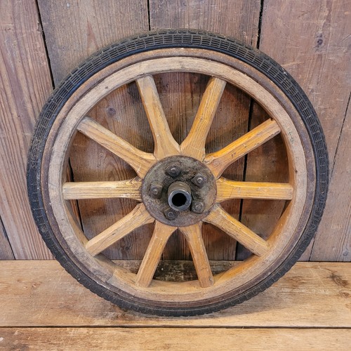 Altes wagenrad 36cm holzrad - wagenrad,