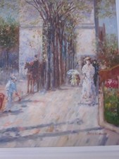 Ölgemälde Arc de Triomphe