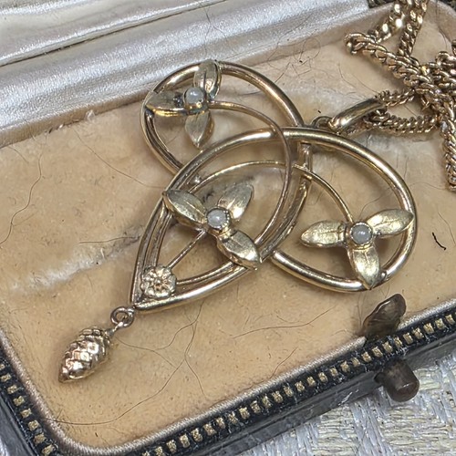 Seltene jugendstil halskette - jugendstil,