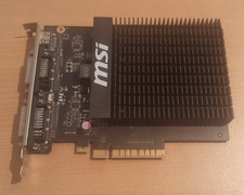 +++ Grafikkarte MSI GeForce GT 710  2GD3H H2D - 2 GB GDDR3, HDMI, 2x DVI TOP +++