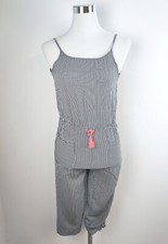 Primark Overall Jumpsuit Mädchen Streifen 11/12 Jahre Taschen Tailliert