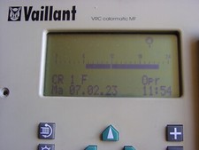 VAILLANT Regler VRC MF mit RUMÄNISCHER Benutzerführung - limba română - Rarität!