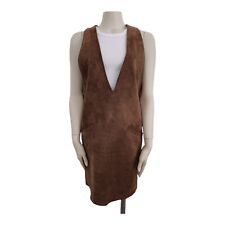 90s Wildlederkleid Damen S/36