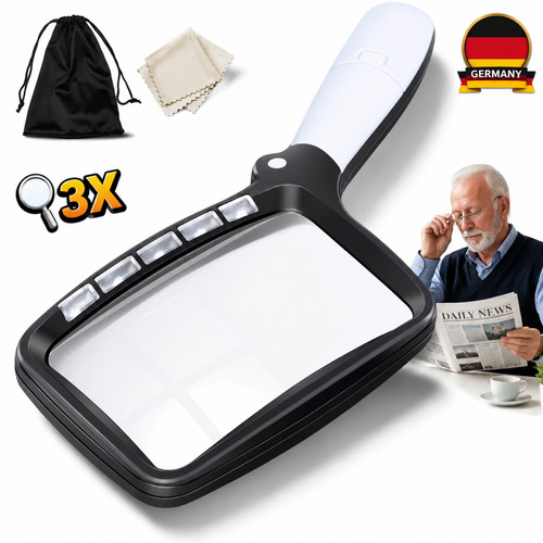 Lupe led leselupe - led, licht