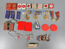 Konvolut Leipziger Messe Abzeichen Pins Andenken 60er Jahre Vintage