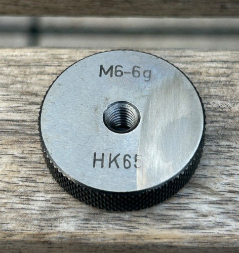 Gewindelehrring 6g gut - 6g,