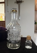 Jack Daniels Old No. 7, rare Gold Medal Flasche - 1,5 L 37cm hoch