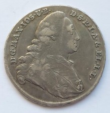 Bayern, 1/2 Madonnentaler 1775, München, 13,94 g, Hahn 305 *** (#2264)