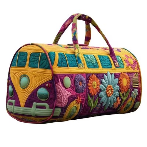 Hippie reisetasche van stil - hippie, im