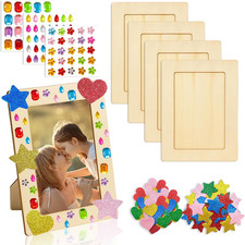 4 Stück DIY Bilderrahmen Holz