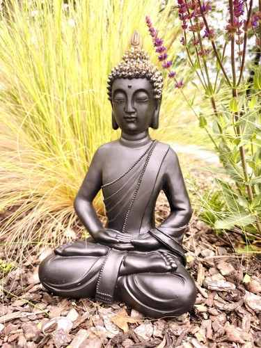 Toller buddha sitzend schwarz - toller,