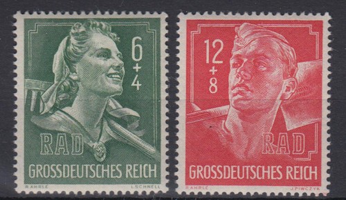 Deutsches reich 894 895 - deutsches,