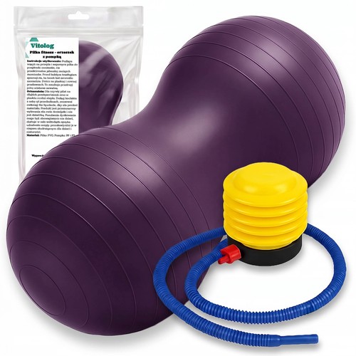Erdnuss gymnastikball lila - erdnuss,