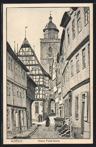 Künstler ubbelohde - künstler-ak,