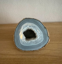 Achat-Geode blaugrau 10 cm