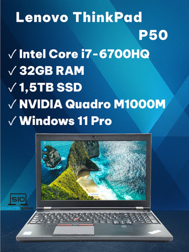 Lenovo thinkpad p50 intel - thinkpad, core