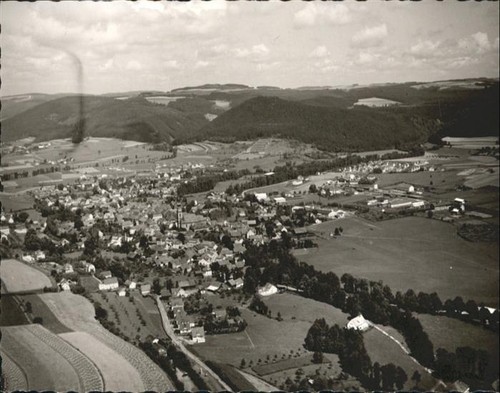 Stadtsteinach fliegeraufnahme - fliegeraufnahme,