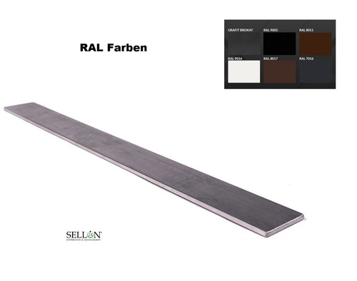 Aluminium flachstange - aluminium,