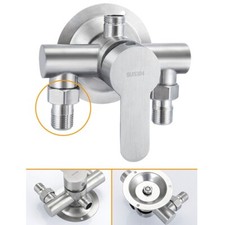 Duschmischer aus Edelstahl