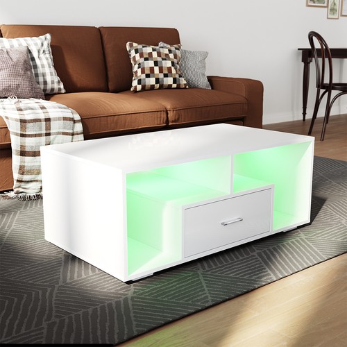 Couchtisch mit led - couchtisch,