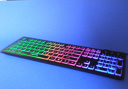 Beleuchtete usb tastatur - usb,