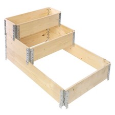 Palettenrahmen Hochbeet