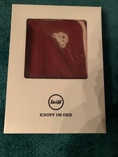 Steiff Fleecedecke Babydecke Decke Kuscheldecke weinrot Bordeaux 95 x 65 cm NEU