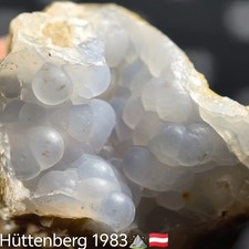 Chalcedon auf siderit - auf,