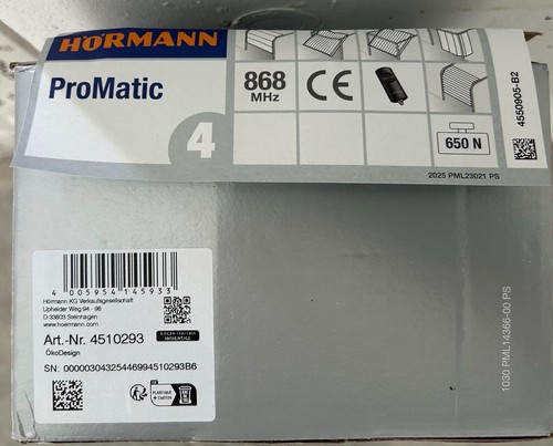Hörmann promatic toröffner - promatic,