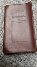 Verkehrsatlas der DDR Kleinformat Haack Gotha DDR 1960