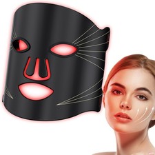 Led Maske Gesicht mit 7-Farben, Rotlicht Maske Gesicht,Gesichtsmaske für