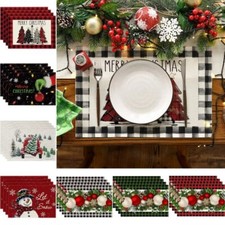 4stk/Set Tischsets Rutschfest